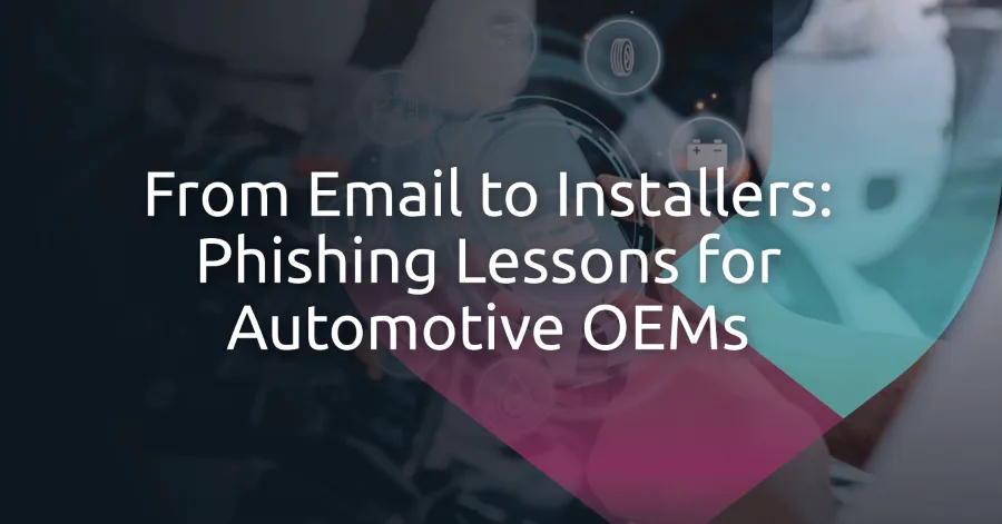 Phishing Beyond Emails: How Compromised Installers Threaten Automotive Software Supply Chains