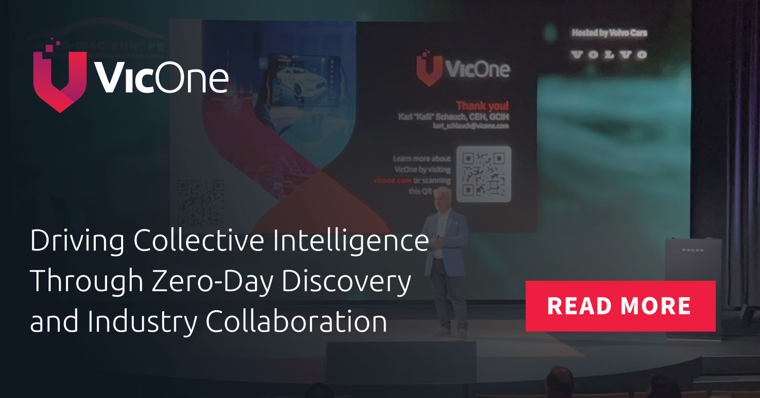 VicOne Presents Relevant Zero-Day Threats and Promotes Industrywide ...