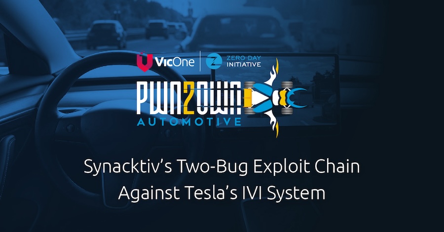 Breaking Into Tesla’s IVI System: Synacktiv’s Two-Bug Exploit Chain at Pwn2Own Automotive 2024