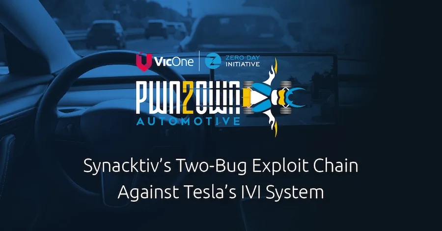 Breaking Into Tesla’s IVI System: Synacktiv’s Two-Bug Exploit Chain at Pwn2Own Automotive 2024