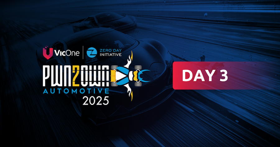 Pwn2Own Automotive 2025: New Master of Pwn Crowned and Other Day Three Highlights