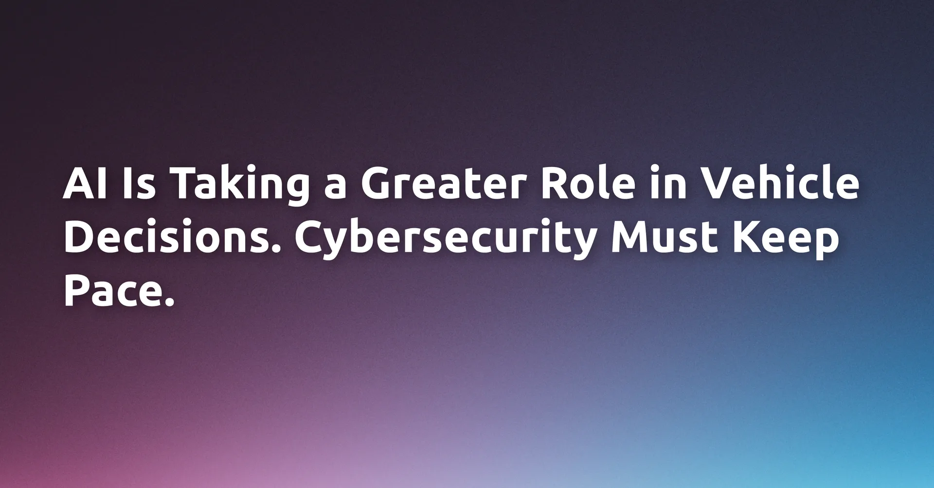 AI-Defined Vehicles: Practical Gains and Implications for Automotive Cybersecurity