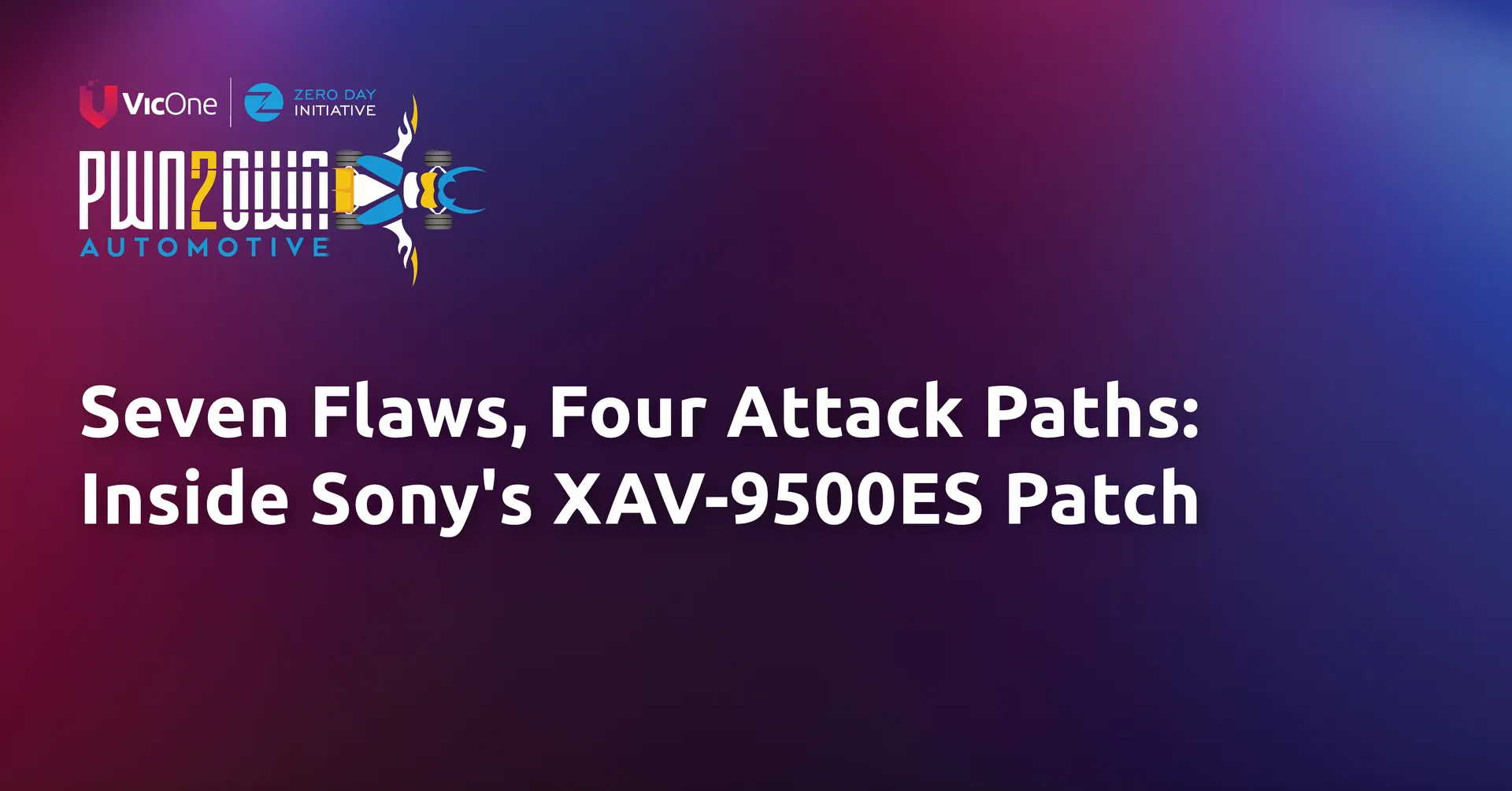 Sony Patches Seven XAV-9500ES Flaws That Could Have Enabled Device Compromise