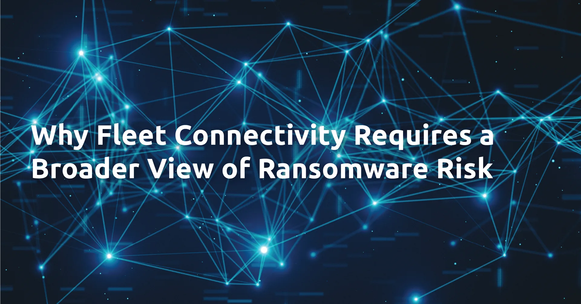 Shifts in the Supply Chain: How Ransomware Targets Global Logistics Fleets