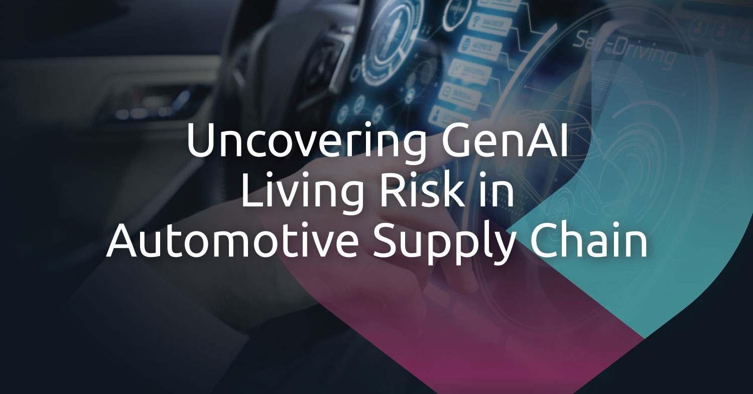 The Living Risk Hiding in Automotive Supply Chain: GenAI Model Security Risks