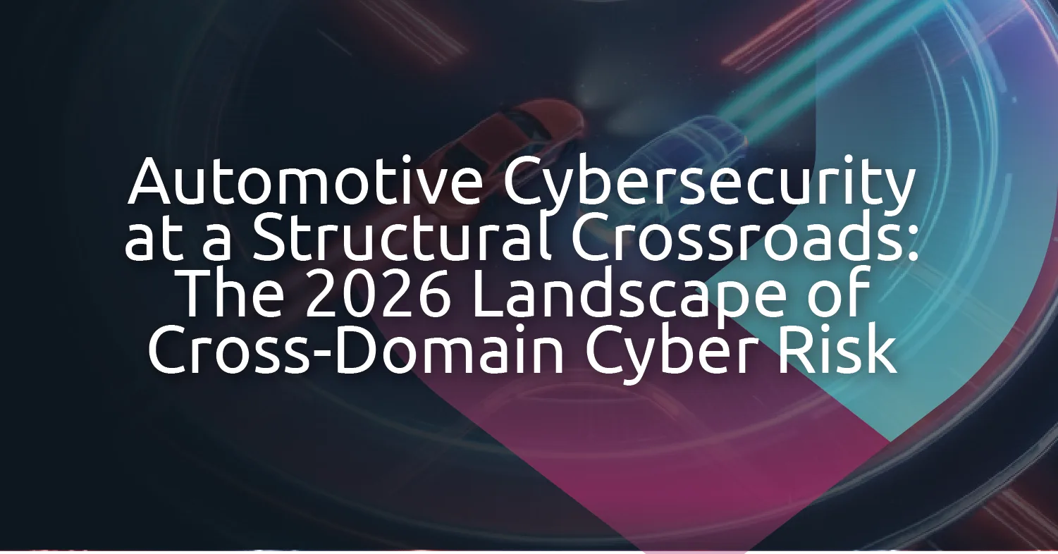 At a Crossroads: Automotive Cybersecurity in the Overlap Era