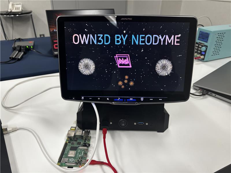 Alpine iLX-F511に対する攻撃を成功させたNeodymeチーム