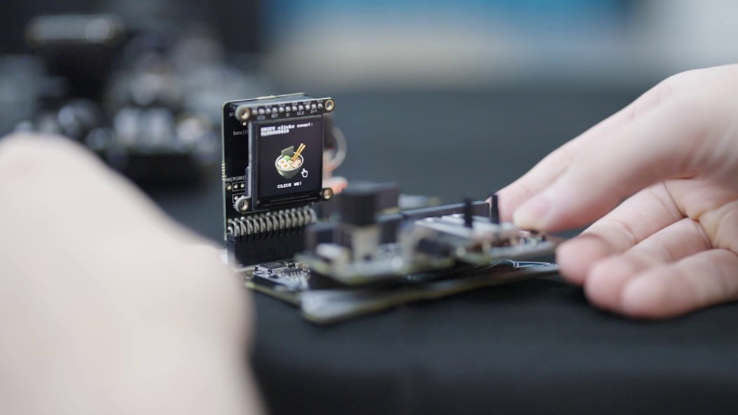 Figure 1. One of the RAMN setups in Automotive CTF 2024 