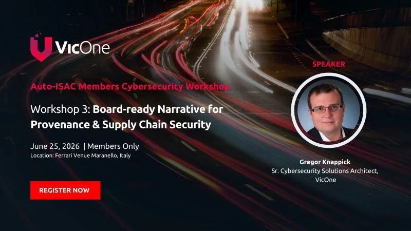 Auto-ISAC Members Cybersecurity Workshop